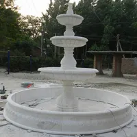 Sıcak Satış Dekoratif Kapalı Taş su çeşmesi Ile Pot. Dekoratif Kapalı Taş su çeşmesi-