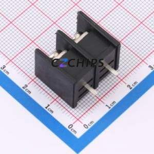 BX-DG10-9.5-2P Barrier Terminal Block Through hole Component (THT),P=9.5mm Connector - Product Image 2