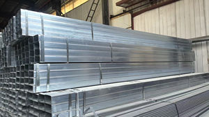 Оцинкованная стальная полосовая труба прямоугольного сечения, устойчивая к коррозии, для сварки, для навесных фасадов, стальных конструкций, внутренней отделки - Product Image 3