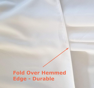 Wholesale Cheaper Woven OEKO-TEX Certified White Black Ivory Polyester Tablecloth for Banquet Party Wedding Outdoor Picnic - Product Image 2