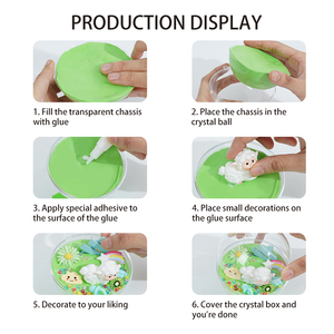 2026 New Style Ice Cream <b>Toys</b> <b>Set</b> Non-toxic Glue Diy Cream Glue Making Kit for Kids Girls Boys - Product Image 5