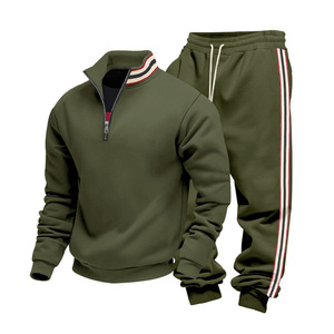 Conjunto <span class=keywords><strong>de</strong></span> Ropa Deportiva <span class=keywords><strong>de</strong></span> 2 Piezas para Hombre, Sudadera y Pantalones Casuales <span class=keywords><strong>de</strong></span> <span class=keywords><strong>Marca</strong></span> <span class=keywords><strong>de</strong></span> Moda para Otoño e Invierno - Product Image 5