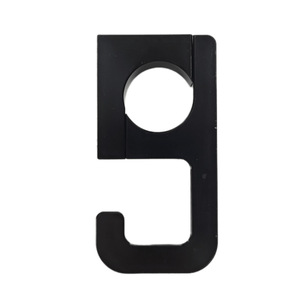 No Drill Aluminum Alloy Handlebar <b>Hook</b> 73mm Universal Motorcycle Electric Vehicle Grab <b>Hook</b> Silver Red Black Blue - Product Image 2