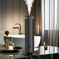 Diffuseur d'huiles essentielles sans eau à commande à distance par minuterie pour hall d'hôtel, affichage LED, capacité de 120 ml, vaporisation automatique de parfum pendant 1 an
