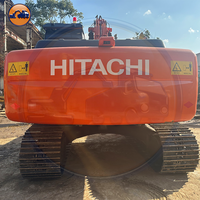 Excavator Bekas Hitachi Zx200 Jepang 20 Ton, Excavator Sedang untuk Pekerjaan Tambang, Konstruksi Pondasi, Crawler Diesel Hidrolik Backhoe