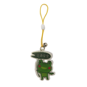 Personalizzato rana riflettente ciondolo Tag <span class=keywords><strong>Gadget</strong></span> PVC bianco con stampa UV - Product Image 2