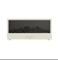 Humidificateur d'air portable créatif pour la maison, diffuseur d'arômes effet feu de camp, lumières LED colorées, télécommande, cheminée simulée pour la maison