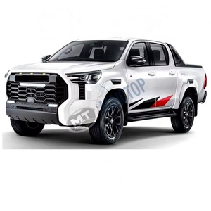2015-2018 Maictop <strong>Restyle</strong> to tundra Facelift Modified Grille Body Kit Car Accessories Facelift Front Bumper for Hilux Revo - Product Image 2