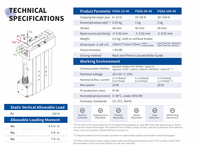 Pince parallèle servo-électrique DH Robotics PGEA-50-40, force 15-50N, course 40mm, Plug & Play, 24VDC, aluminium, robot de haute précision
