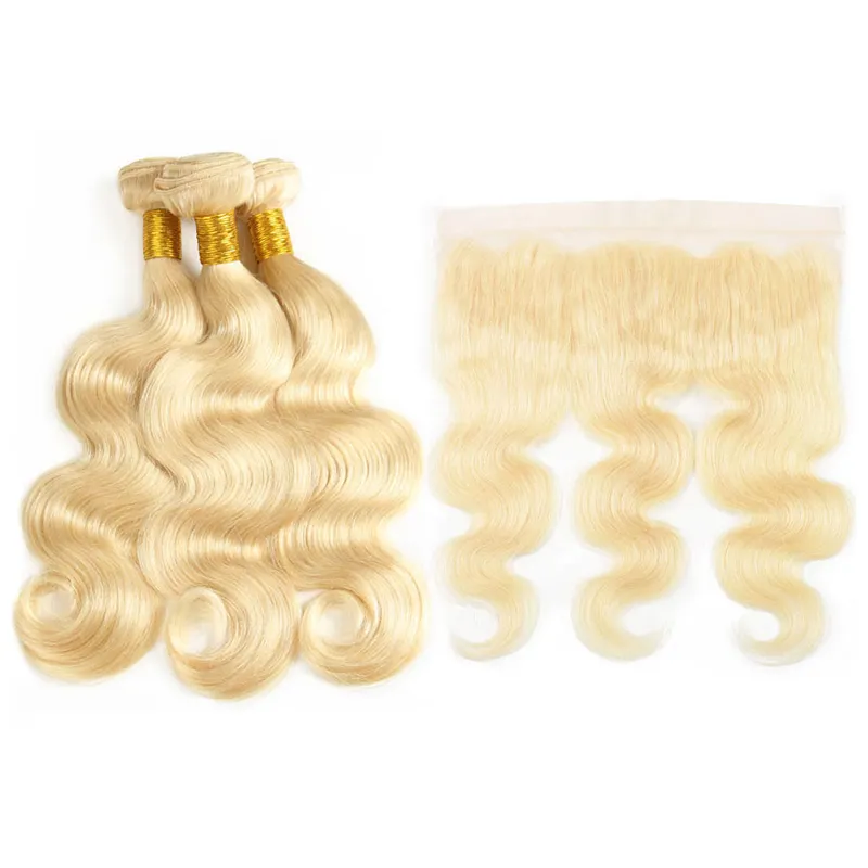 Extensões de cabelo, venda direta da índia do cabelo 613 pacotes de cabelo humano encaracolado virgem indiana