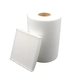 PP örgü nonwoven kabin hava filtresi malzemesi polen filtre ortamı parçacık filtre örgü