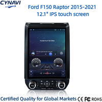 Écran radio 2DIN 12,1 pouces Lecteur DVD pour Ford F150 Raptor 2015-2021 Android Auto CarPlay sans fil Écran tactile BT5.0