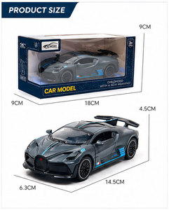 Modèle <span class=keywords><strong>de</strong></span> <span class=keywords><strong>voiture</strong></span> <span class=keywords><strong>de</strong></span> sport en alliage à l'échelle 1:32, Divo, portes ouvrables, roues à traction, édition limitée, supercar jouet avec son et lumière - Product Image 6