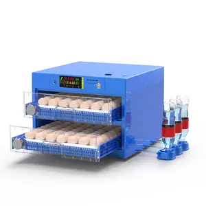 Eruis 64鸡蛋容量自动可拉丝滚蛋托盘鸡蛋孵化机和孵化机
