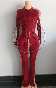 <span class=keywords><strong>Ensemble</strong></span> de survêtement Y2K en velours 2026, tenue universitaire printemps avec fermeture éclair, <span class=keywords><strong>ensemble</strong></span> de jogging en coton deux pièces, <span class=keywords><strong>ensemble</strong></span> de sportswear Lougewear - Product Image 3