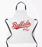 Nouvel Tablier Buffalo Mafia Bleu – Cadeau pour Fans de Football Américain et de Rugby – Fierté de Philadelphie et de Buffalo – Articles de Cuisine Personnalisables avec Logo, Texte et Motif