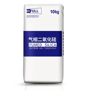 Çin füme silika tedarikçisi R202 sayısal tip amorf tozu hidrofobik füme silika HB 139
