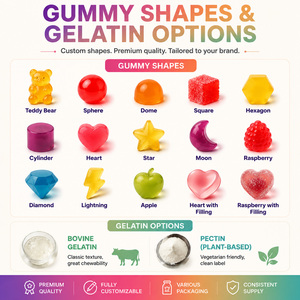 Gummies Synbiotiques OEM 5 Milliards de CFU avec Inuline, Souches Probiotiques et Prébiotiques, Sans OGM, Véganes, Vente en Gros, Fournisseur B2B, Usine - Product Image 2
