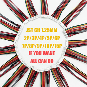 Tùy chỉnh điện tử JST <span class=keywords><strong>Mini</strong></span> Micro GH 1.25mm 15pin 1.25mm kết nối dây nịt lắp ráp Cáp - Product Image 1