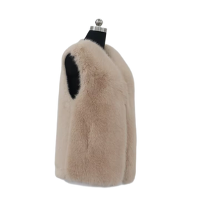2025 nouveau hiver femme <span class=keywords><strong>fourrure</strong></span> de renard <span class=keywords><strong>gilet</strong></span> manteau hiver chaud blanc <span class=keywords><strong>fourrure</strong></span> <span class=keywords><strong>gilet</strong></span> veste <span class=keywords><strong>grande</strong></span> <span class=keywords><strong>taille</strong></span> <span class=keywords><strong>sans</strong></span> manches manteau - Product Image 1
