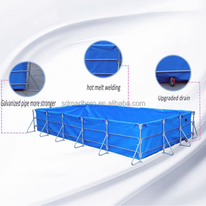 Tanques Cuadrados de PVC Resistentes para Cría de Cangrejos de Río, Equipo de Acuicultura, Estanques para Cría de Cangrejos, Cultivo de Peces en Interiores/Exteriores - Product Image 6