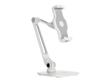Support de tablette rotatif à QR-205D-T9 degrés à dégagement rapide, cadre métallique Flexible, 360