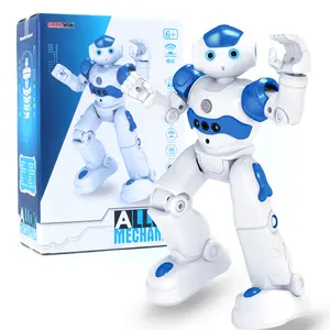 Giocattoli educativi per bambini 2023 Design moderno romanzo RC Robot giocattolo intelligente per la programmazione di gesti danza giocattolo