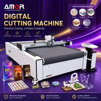 Machine de découpe de contour CCD pour autocollants, étiquettes et graphiques publicitaires imprimés