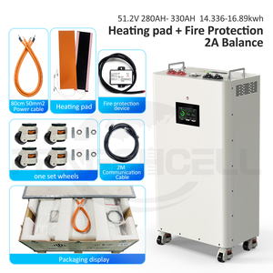 ชุดแบตเตอรี่ประกอบกับ JK V19 BMS แบบยืน Lifepo4 15Kwh 280Ah 51.2V สไตล์ <span class=keywords><strong>PL</strong></span> - Product Image 3