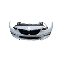 Convient pour l'assemblage du pare-chocs avant de haute qualité pour BMW M2 F87 avec radiateur, phare, ventilateur, grille, kit carrosserie ABS, modèle le plus vendu