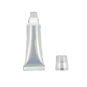 Tubos de Plástico Personalizados con Logotipo Privado de 15 ml para Brillo Labial, Envases Vacíos para Brillo Labial de 5 ml, 8 ml y 10 ml - Product Image 1