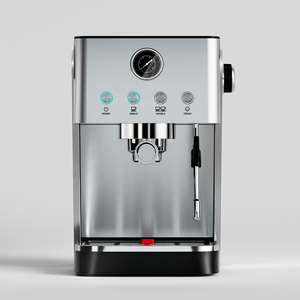 Cafetera Espresso Semiautomática de 20 Bares con Calentamiento Instantáneo, Panel de Acero Inoxidable y Espumador de Leche para Uso Doméstico - Product Image 3