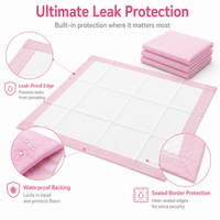 Protège-tapis jetables épaissis pour animaux de compagnie, absorbants et anti-fuites, pour l'apprentissage de la propreté des petits animaux