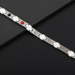 Bracelets magnétiques en titane de dernière génération 2025, <span class=keywords><strong>bienfaits</strong></span> pour la santé, bracelet magnétique, montre - Product Image 3