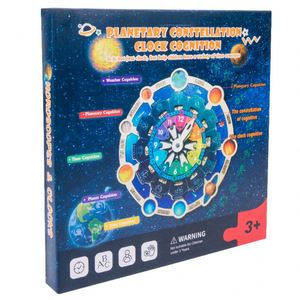 Puzzle Huit Étoiles : Jeu Cognitif d'Apprentissage Précoce pour Enfants sur l'Univers, les Planètes, les Constellations et l'Horloge - Product Image 6
