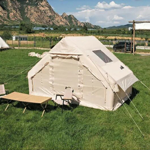 Tenda con Telaio in Legno Stampata per 4 <span class=keywords><strong>Stagioni</strong></span>, Certificata FDA LFGB, per Casa, Campeggio e Giardino, Portatile, Traspirante e Impermeabile - Product Image 5