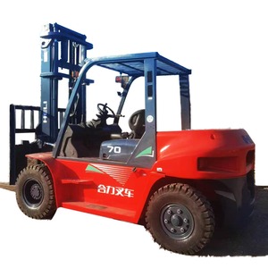 รถยกดีเซลมือสอง 7 ตัน HELI 70 ของแท้จากญี่ปุ่น พร้อมเครื่องยนต์ ISUZU แบบถ่วงน้ำหนัก รถยกมือสองสำหรับขาย - Product Image 1