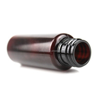 Flacons pulvérisateurs nasaux vides en PET ambré de 20 ml (1 oz) et 30 ml, avec pompe pulvérisatrice noire 18/410, sérigraphiés pour liquides