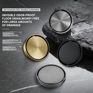Tapas de desagüe redondas para desagües de suelo, desagües ocultos para baños de hotel, desagües con pedal antirretorno, desodorizantes para fregaderos de cocina - Product Image 2