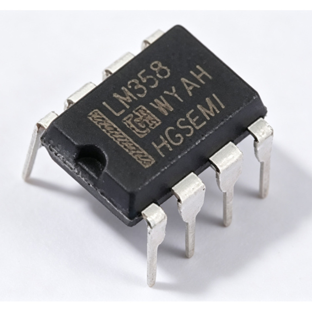 LM358N Operational Amplifier IC Dual Op-Amp 3V-36V DIP-8 Tube Packaging for HGSEMI