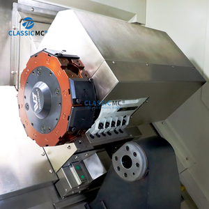 Tck56dy tự động <span class=keywords><strong>CNC</strong></span> nghiêng giường máy tiện nặng Cắt băng đảng loại máy tiện <span class=keywords><strong>CNC</strong></span> cho kim loại - Product Image 3