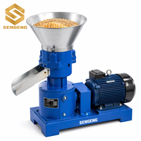Mélangeur d'aliments pour animaux, machine à granulés de bois, machine à granulés d'aliments pour volailles et poulets avec composant de roulement central TYPE210