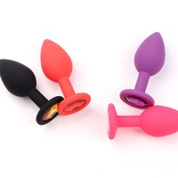 Unisex Analplugs in Verschiedenen Größen und Farben mit Glatter Textur Anal-Trainingsplugs Erotikspielzeug für Erwachsene