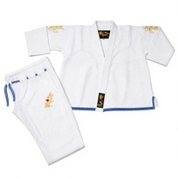 Kimono de Jiu-Jitsu Brésilien en Coton Lourd 450 GSM à Tissage Gaufré, Personnalisé OEM ODM, Vente en Gros pour Hommes Adultes Entraînement