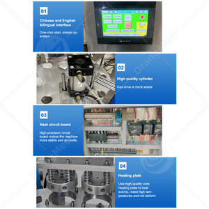 ORME Máquina de llenado y sellado de tazas de Mesina de salsa pequeña Máquina rotativa de llenado y sellado de pudín de taza K automática - Product Image 4