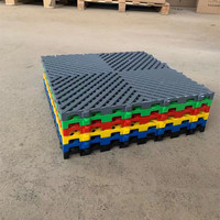 Baldosas de PVC entrelazadas de alta resistencia para pisos de garaje, antideslizantes e impermeables para talleres y almacenes