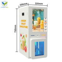 VFresh 2025 Populaire touchscreen automatische machine voor verse fruit smoothie automaten in supermarkten