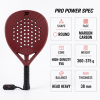 Overgrip de padel en fibre de carbone, haute qualité, design personnalisé, impression de logo, fabricant professionnel, prix d'usine, articles de sport