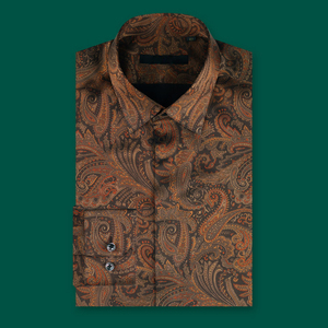 Costume <span class=keywords><strong>Homme</strong></span> Rétro à Motifs Floraux en Soie, <span class=keywords><strong>Chemise</strong></span> Décontractée à Manches Longues pour Banquets, Mariages et Autres Occasions – Veste <span class=keywords><strong>Homme</strong></span> Costume - Product Image 1