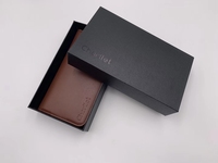 Cargador Portátil con Batería de Polímero de Litio de 8000 mAh, Tarjetero de Cuero PU, Cartera con Carga Inalámbrica para Teléfono, con Micro USB